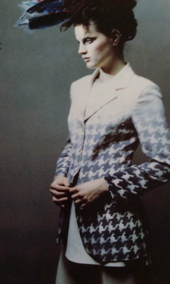 Moschino Couture, Moschino Couture Vintage 1997, unworn, hand silk screen printed jacket