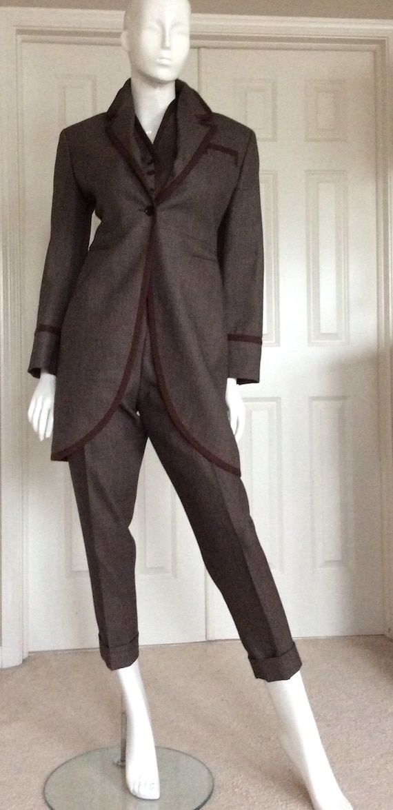 Romeo Gigli vintage 1992 three piece pantsuit, siz