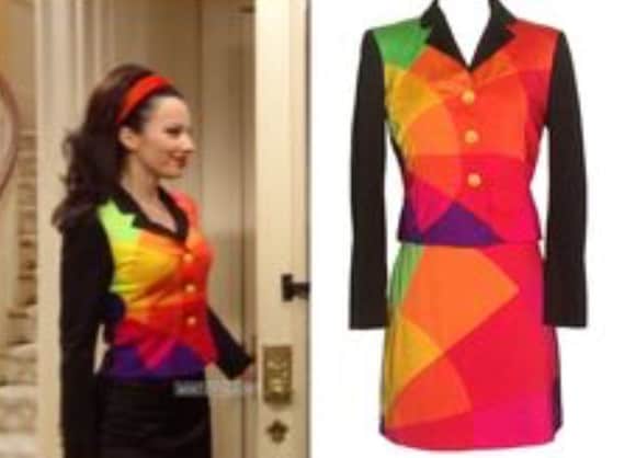 Moschino vintage skirt suit like the one Nanny Fin