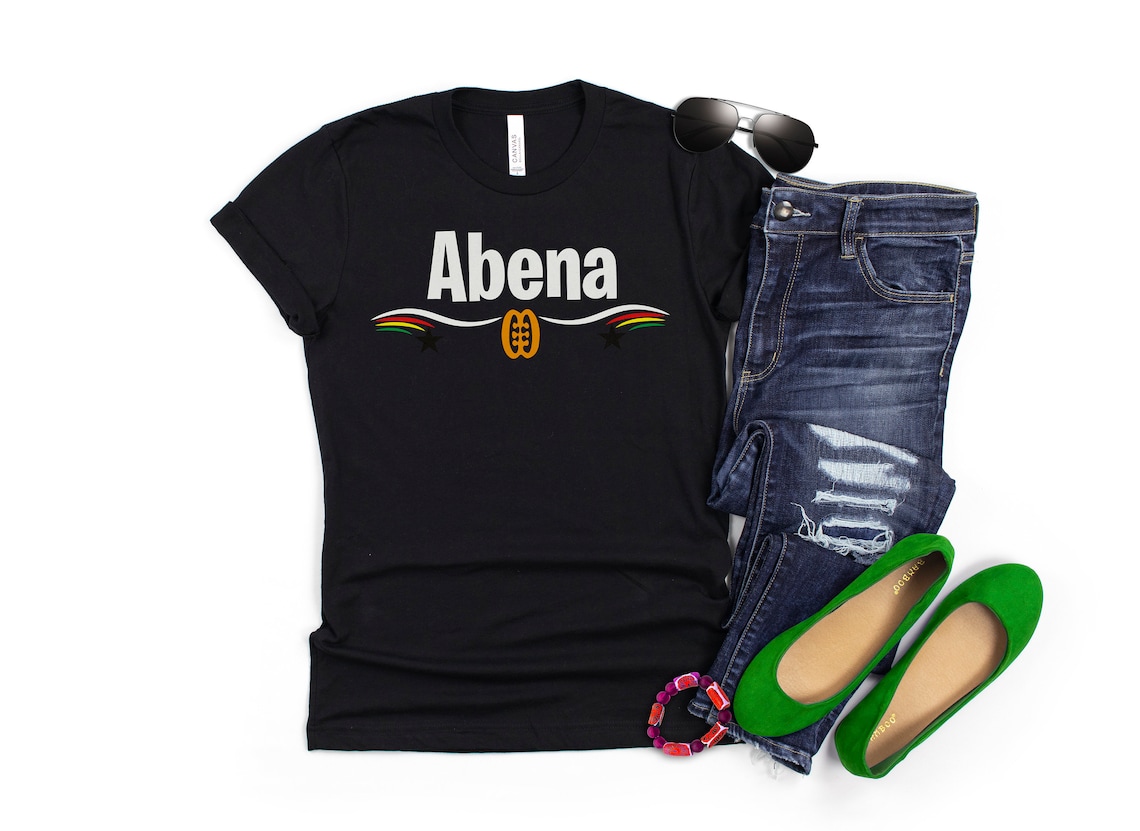 Ghana T Shirt Ghanaian Gift Birthday Abena TShirt Etsy