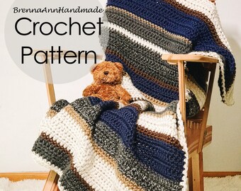 Starry Skies Crochet Baby Blanket