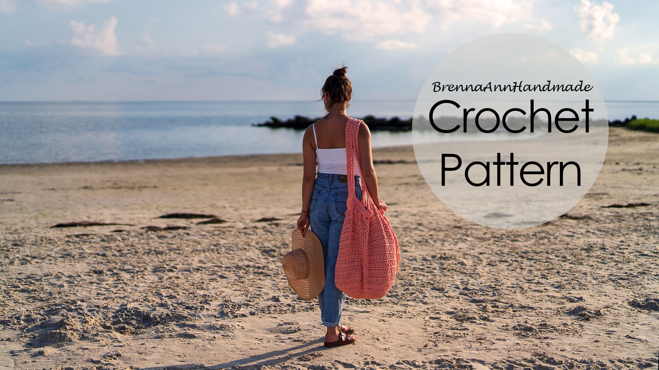 CROCHET PATTERN - the Summer Days Jumbo Beach Bag / Tote - Instant ...