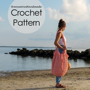 CROCHET PATTERN - the Summer Days Jumbo Beach Bag / Tote - Instant ...
