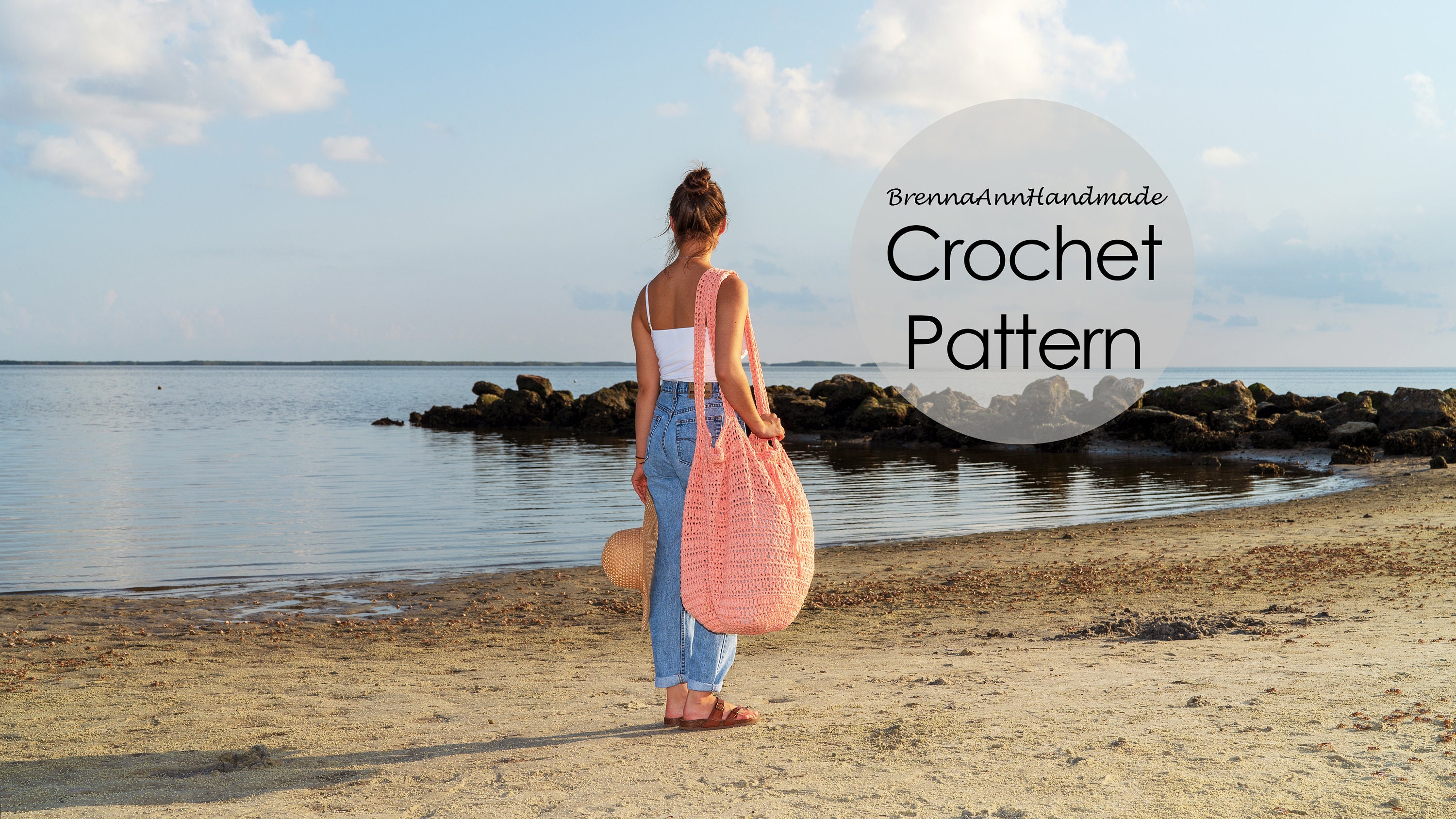 CROCHET PATTERN - the Summer Days Jumbo Beach Bag / Tote - Instant ...