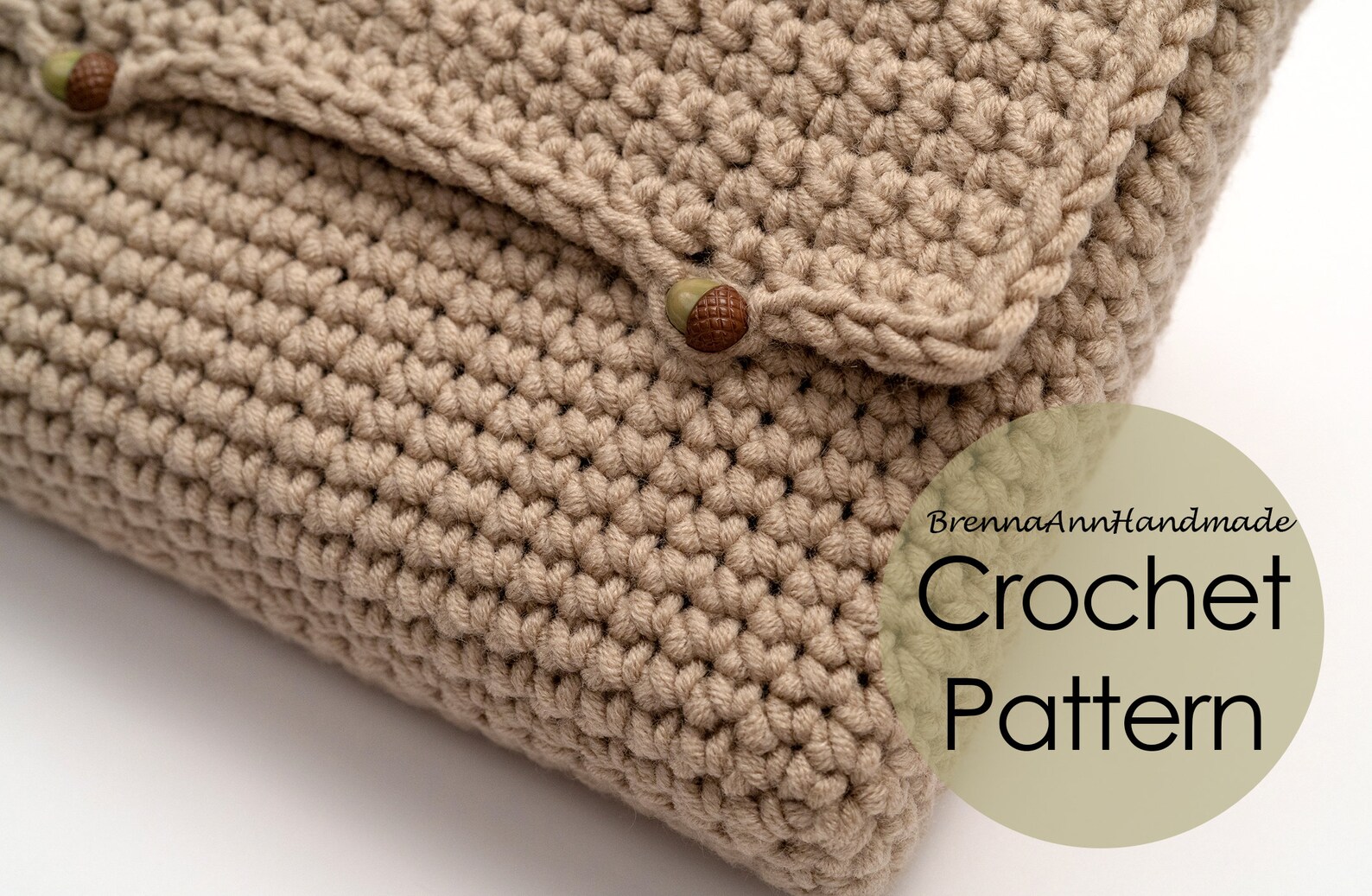 CROCHET PATTERN - the Autumn-theme Cozy Book Cover, Instant Download ...