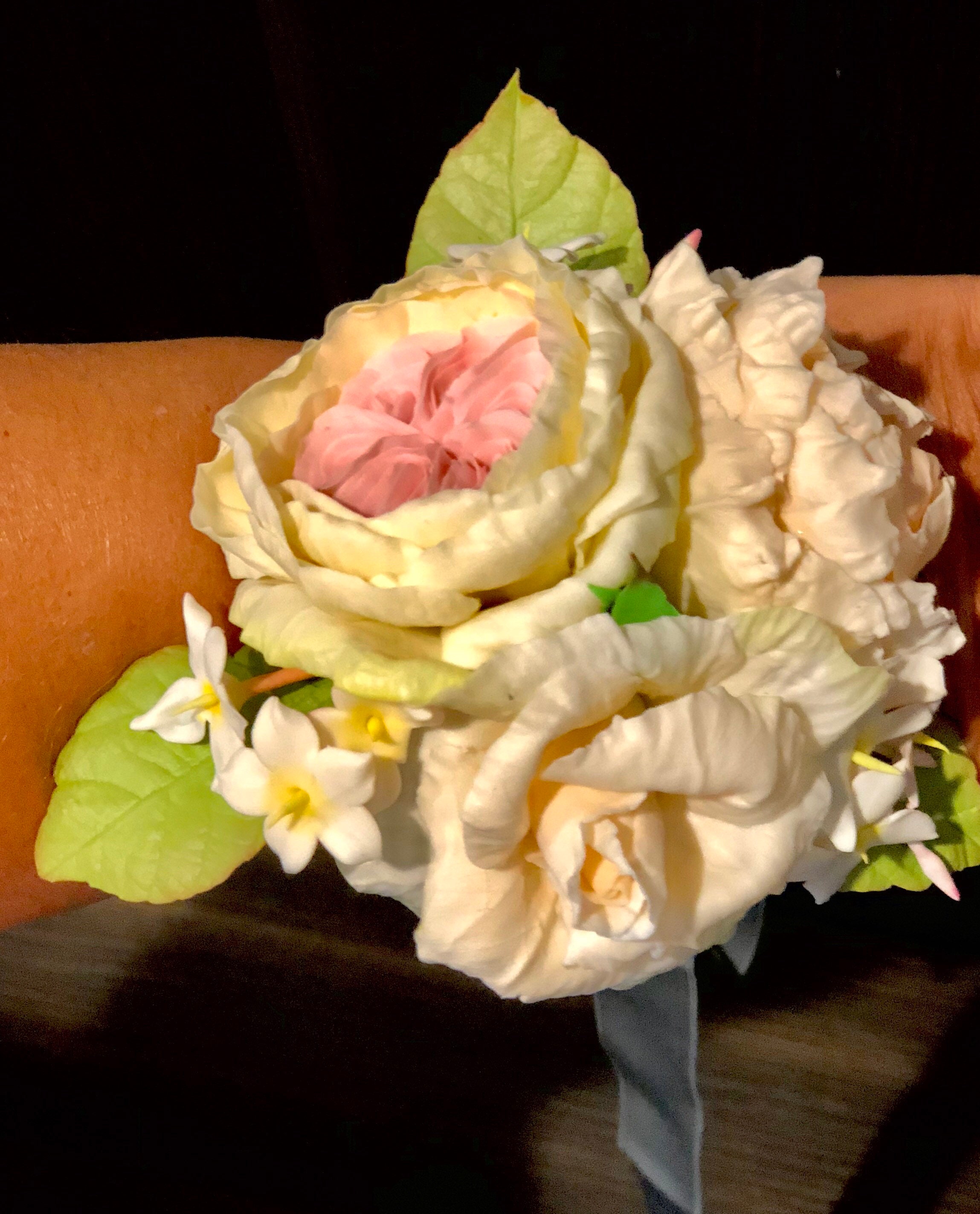 Bridal bouquet clay flowers wedding flowers Etsy