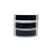 Motex Tape Refill Retro Embossing Label Maker Refill Bundle of 3 Black Tapes