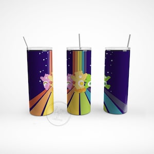 Bears Rainbow Stainless Steel Tumbler