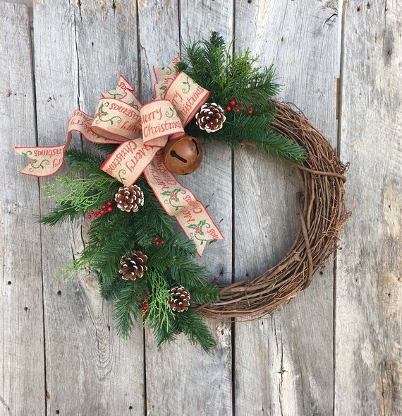 Xmas Wreath Winter For Front Door Image 0