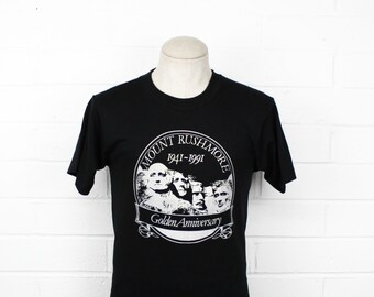Vintage 90s Tomahawk Missile Shirt Black Medium High Def Military Weapons Engineer Tee T Shirt