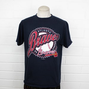 atlanta braves throwback t shirt