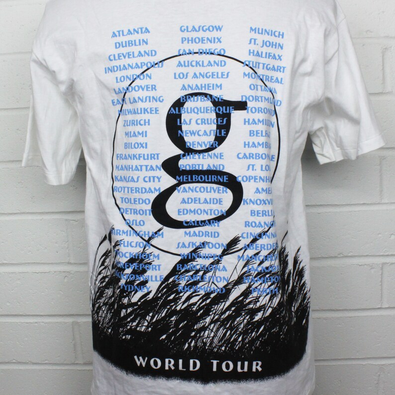 Vintage 90s Garth Brooks Fresh Horses Tour Shirt Large Concert 1996 Country Music Friends in Low Places Tee