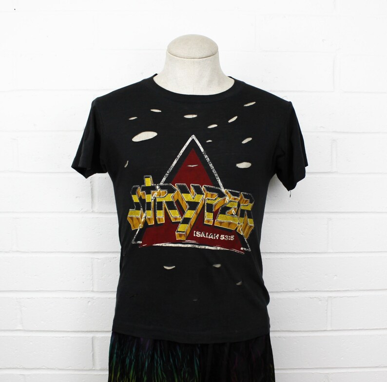 vintage stryper shirt
