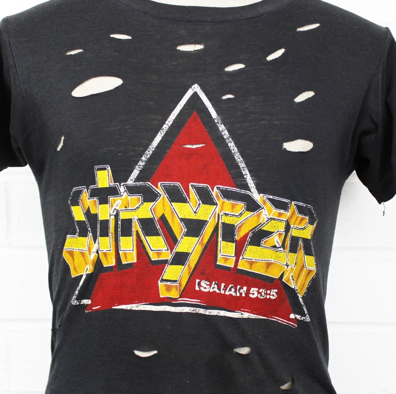 vintage stryper shirt