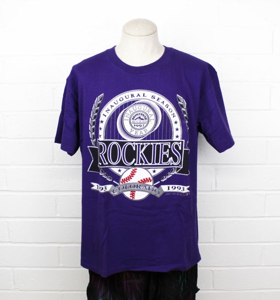 vintage rockies t shirt