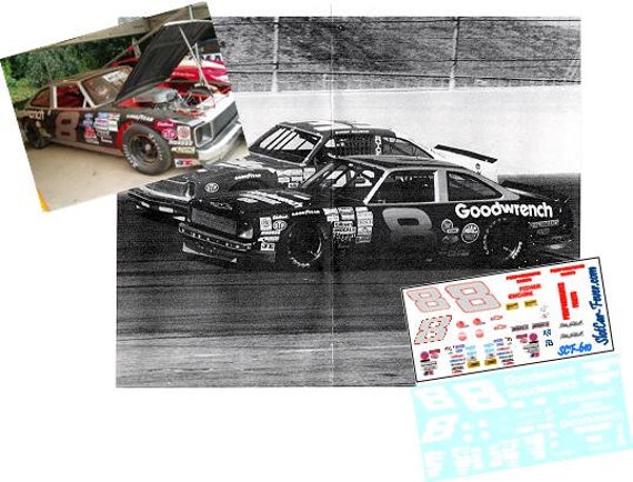 Dale Earnhardt Sr. Pontiac Ventura in the 1981 Busch Grand | Etsy