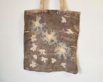 Tote Bag handdyed with plants - Bundle 03