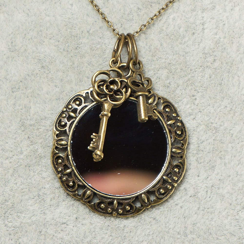 9 couleurs disponibles Pendentif en forme de breloque avec mauvais œil en verre rond en argent sterling 925 plaqué or 10 mm
