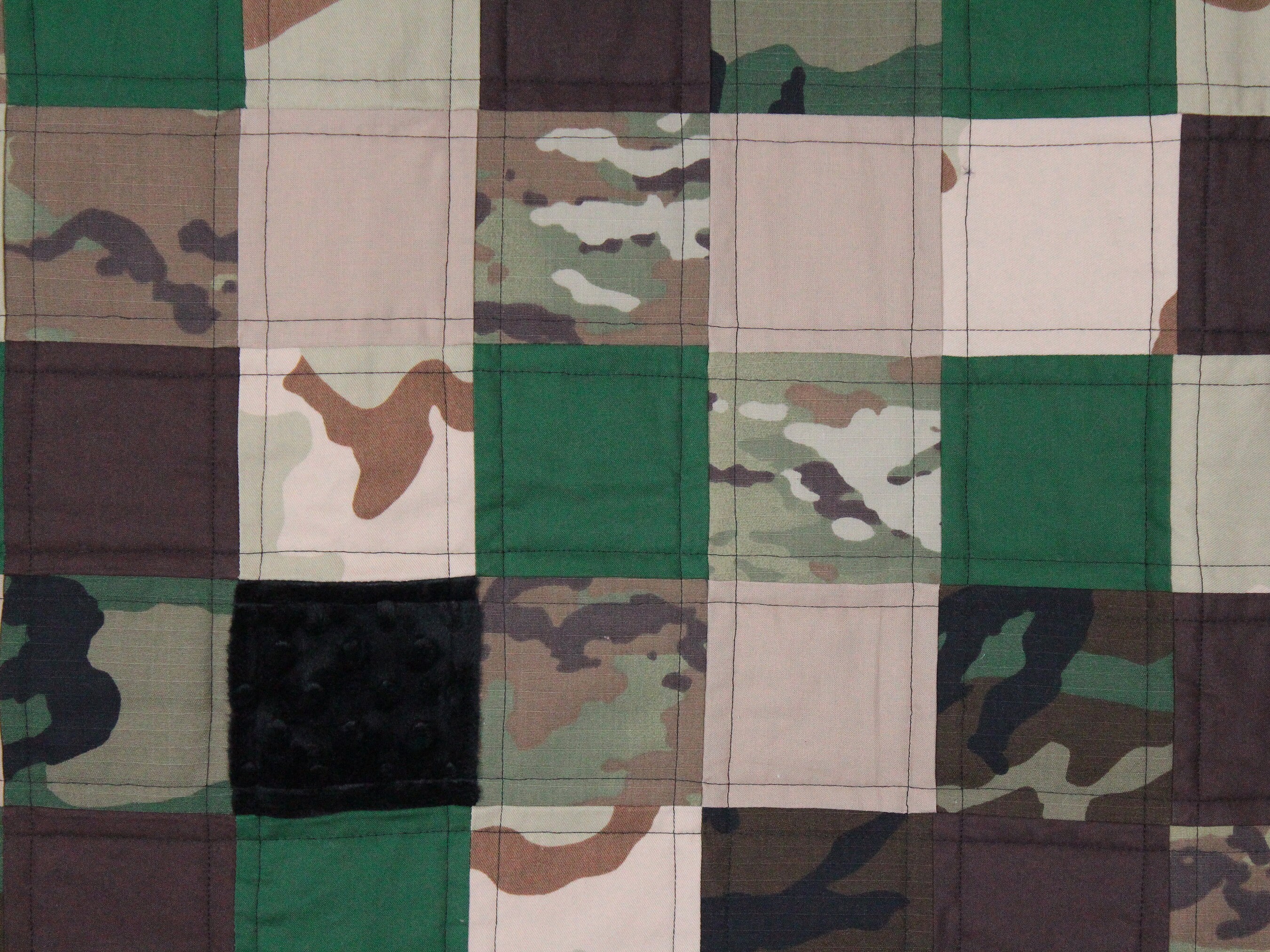 Army Baby Blanket - Etsy Army Baby Blanket  NWOT display picture 1