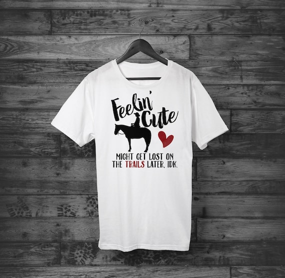 Funny Horse Riding Tee - Horseback Happy Place Tee Shirt Funny Horse Riding Tee - Horseback Happy Place Tee Shirt