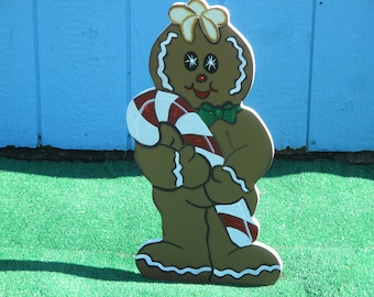 Gingerbread Boy Yard Sign