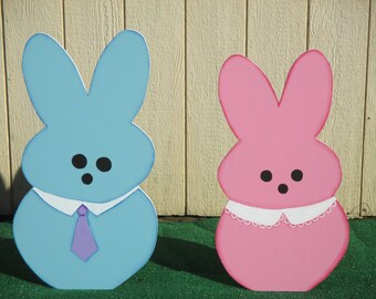 Easter Peeps Yard Signs