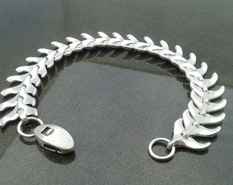 Whale Bracelet - Sterling Silver - Free Shipping