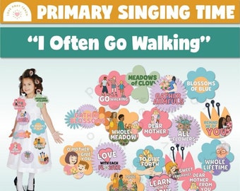 Primary Singing Time: "I Often Go Walking" - Mother's Day Song