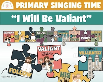 Primary Singing Time: I Will Be Valiant