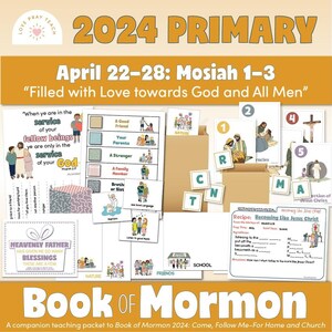 Activities & Learning Ideas for Primary Children: April 22???28 Mosiah 1 ...