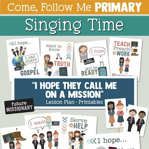Komm und folg mir zum Singen in der Grundschule: Ich hoffe, sie rufen mich auf eine Mission