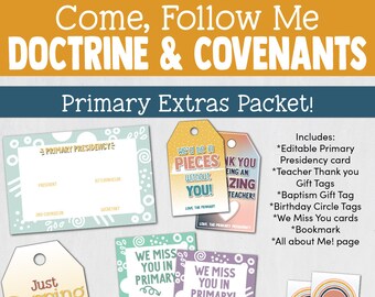 Come Follow Mefor Primary: Doctrine and Covenants 2021 | Etsy