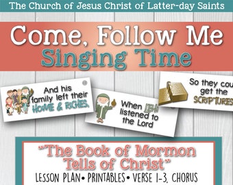 The Book of Mormon Tells of Christ  Come, Follow Me for Primary Singing Time: 2020