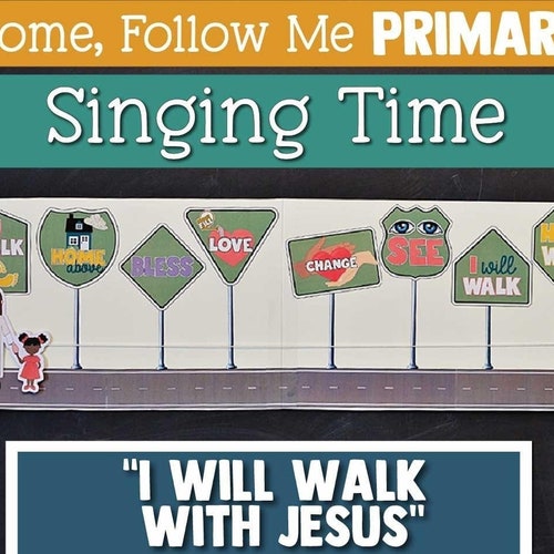 Come Follow Me for Primary Singing Time: search Ponder and - Etsy