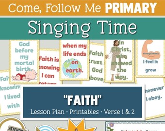 Come, Follow Me for Primary Singing Time:Faith