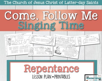 Come, Follow Me for Primary Singing Time: 2020 "Repentance"