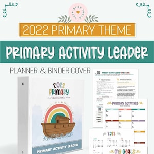 2022 Primary Old Testament Theme Packet - Primary Activities Leader