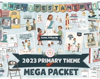 2023 Primary New Testament Theme Packet - Mega Pack