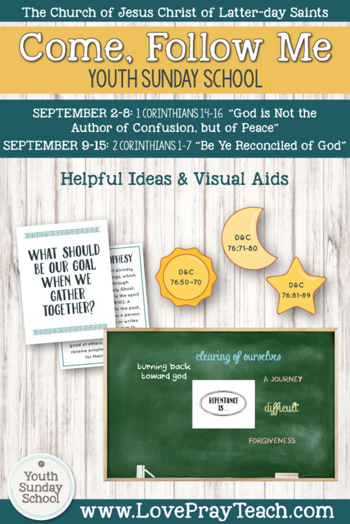 Youth Sunday School Come Follow Me New Testament 2019 Etsy