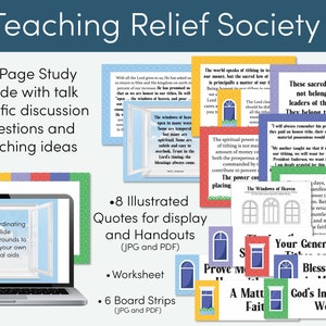 October 2023 General Conference: Elder Neil L. Andersen Opening the Windows of Heaven Lesson Helps and Handouts for Relief Society image 4