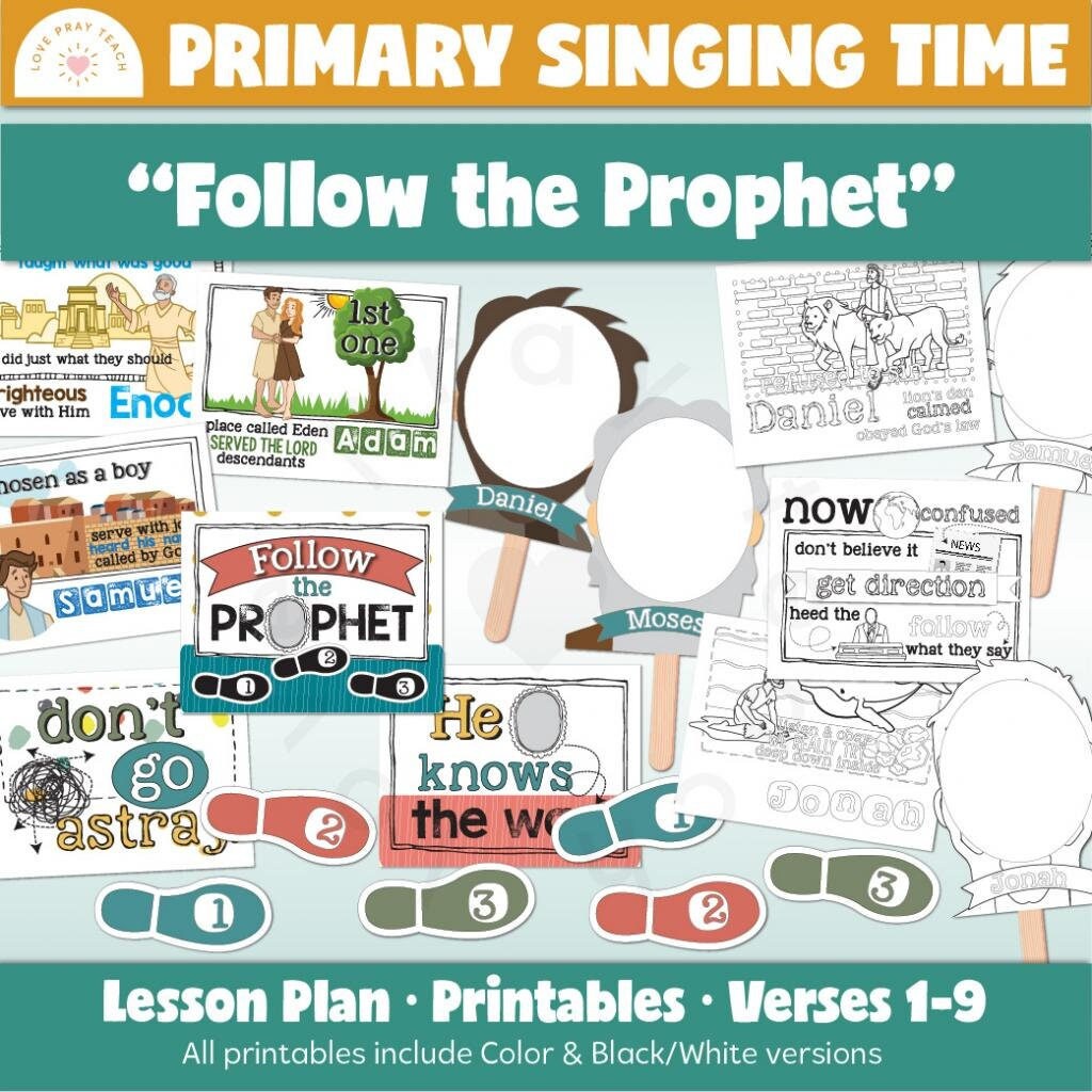 Primary Singing Time: Follow The Prophet