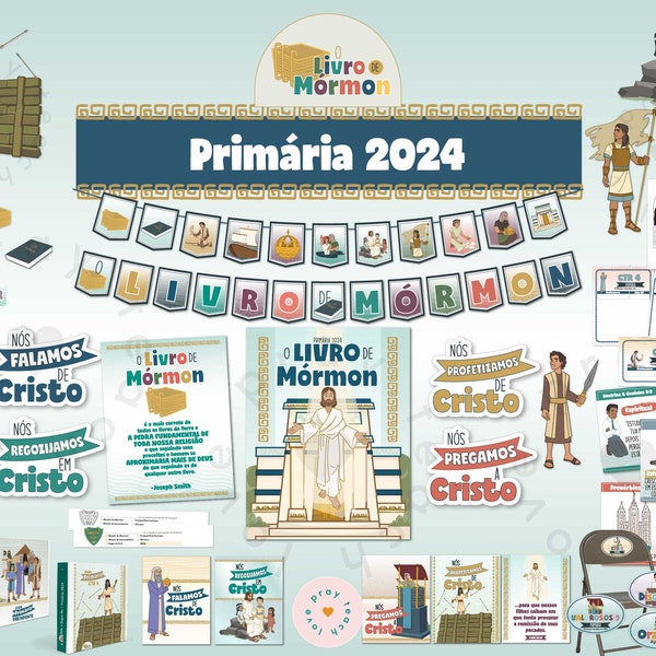 Pacote Temático Primário de 2024 para O Livro de Mórmon (Português)