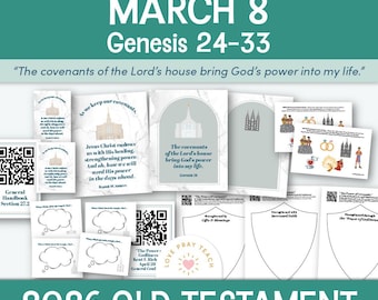 Génesis 24-33 / 2-8 de marzo de 2026 / Mujeres Jóvenes / Hombres Jóvenes