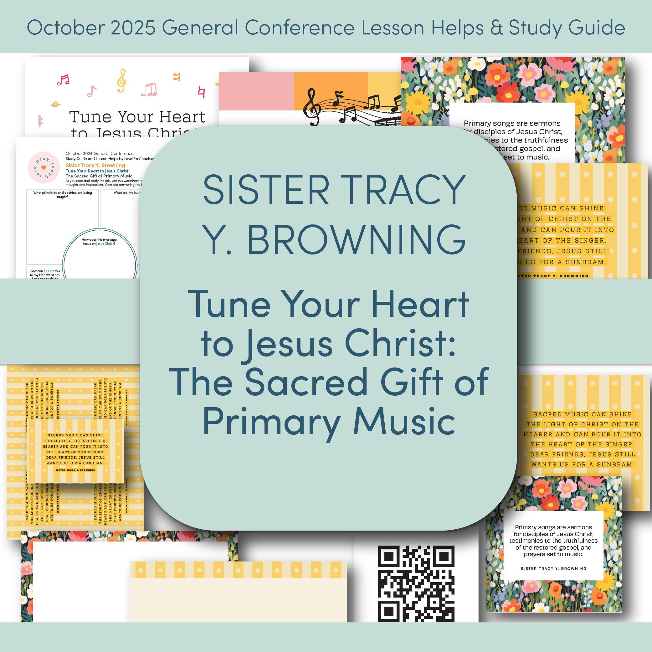 Tune Your Heart to Jesus Christ: the Sacred Gift of Primary Music by ...