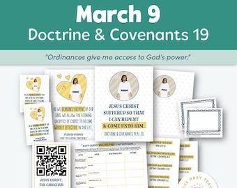 Young Women and Young Men 2025 Lesson March 3–9: “Learn of Me” Doctrine and Covenants 19, A Companion Guide to the Come, Follow Me Program