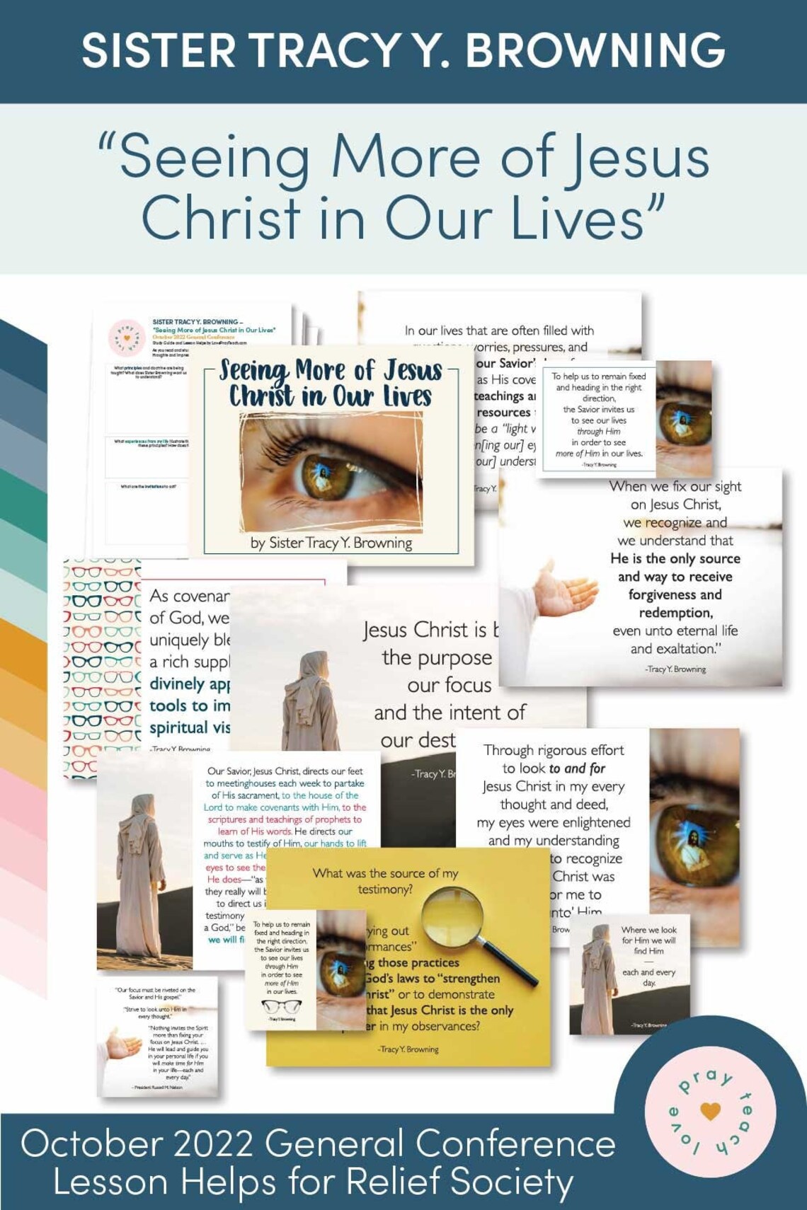 October 2022 general conference sister tracy y browning etsy