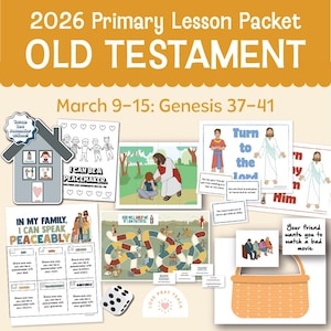 Génesis 37–41 / 9-15 de marzo de 2026 / Primaria