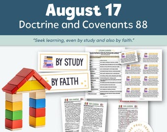 Youth Sunday School 2025 August 11–17: “Establish … a House of God” Doctrine and Covenants 88, A Companion Guide to Come, Follow Me