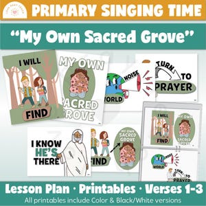 Primary Singing Time: My Own Sacred Grove