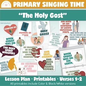 Vem, e Segue-Me para o Momento de Cântico da Primária: “O Espírito Santo”